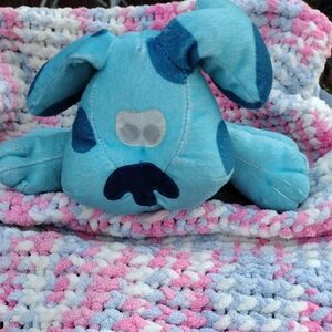 Blue Plush Dog